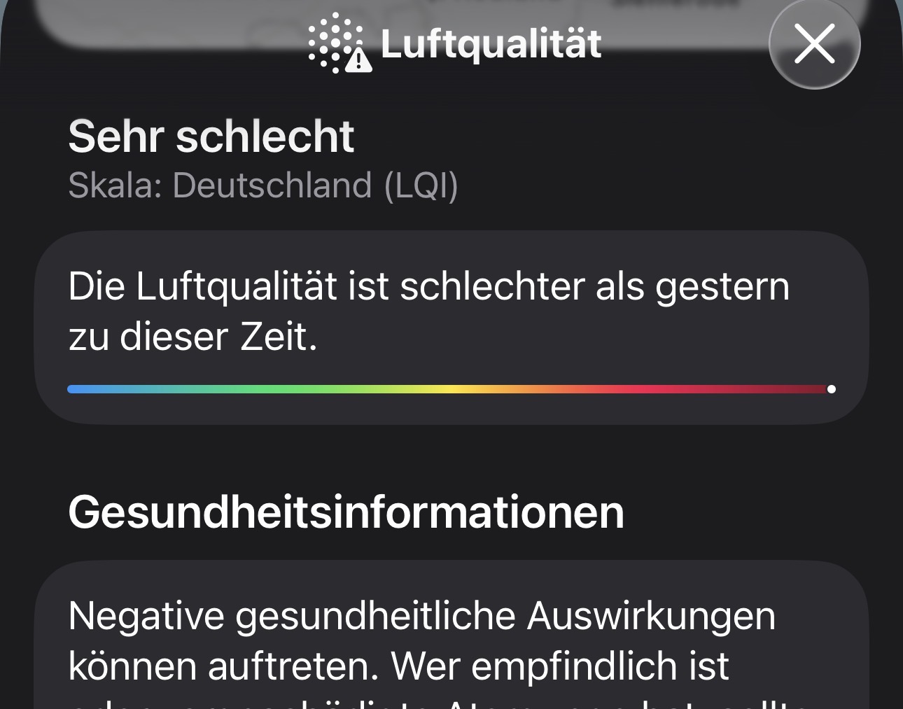 Ein bißchen sensibel …
